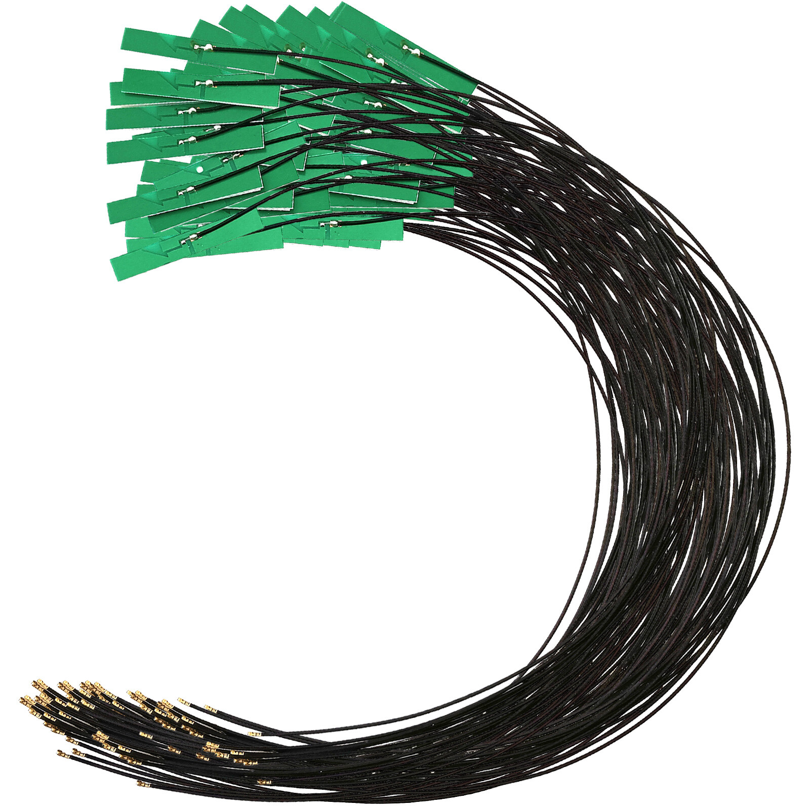 100pcs M.2 Wireless PCB Antenna 40cm Wire for WiFi Bluetooth Laptop NGFF Adapter