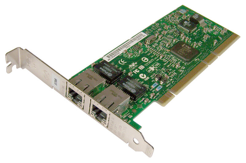 IBM FC 5706 10-100-1000B-TX 2-Port PCIx Adapter 00P6131 10/100/1000 Ethernet Car