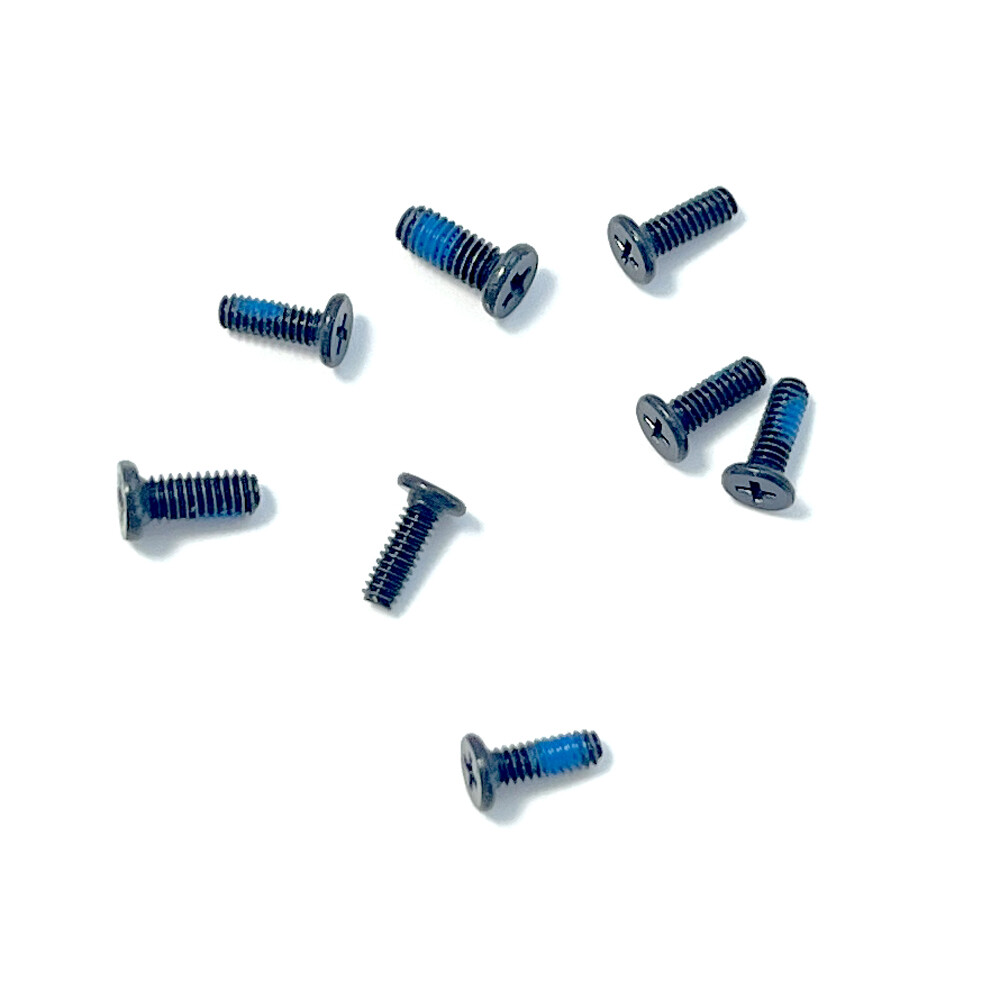 /Set Laptop bottom case cover Screws For HP Pavilion 15-DY 15-EF  black