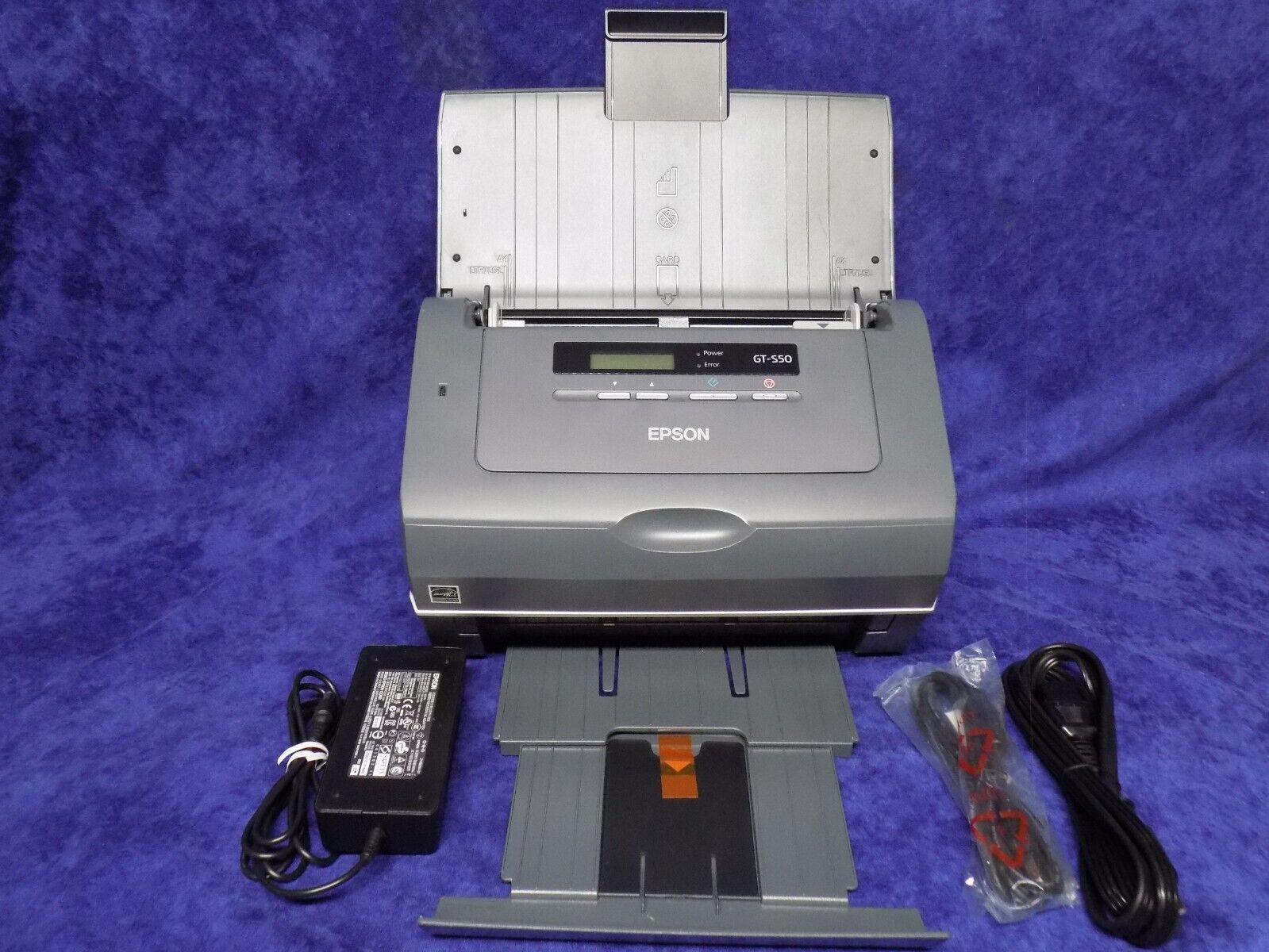 USED WORKING EPSON GT-S50 COLOR SHEETFED DOCUMENT SCANNER
