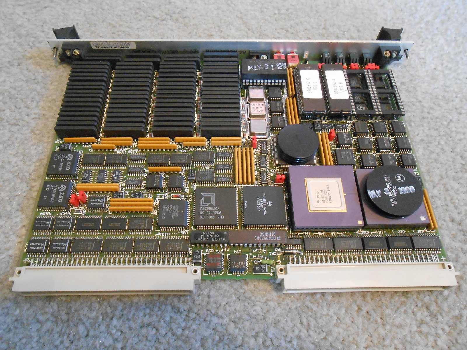 MOTOROLA MVME0642-350 CPU WITH 4MB VME MODULE (USED)