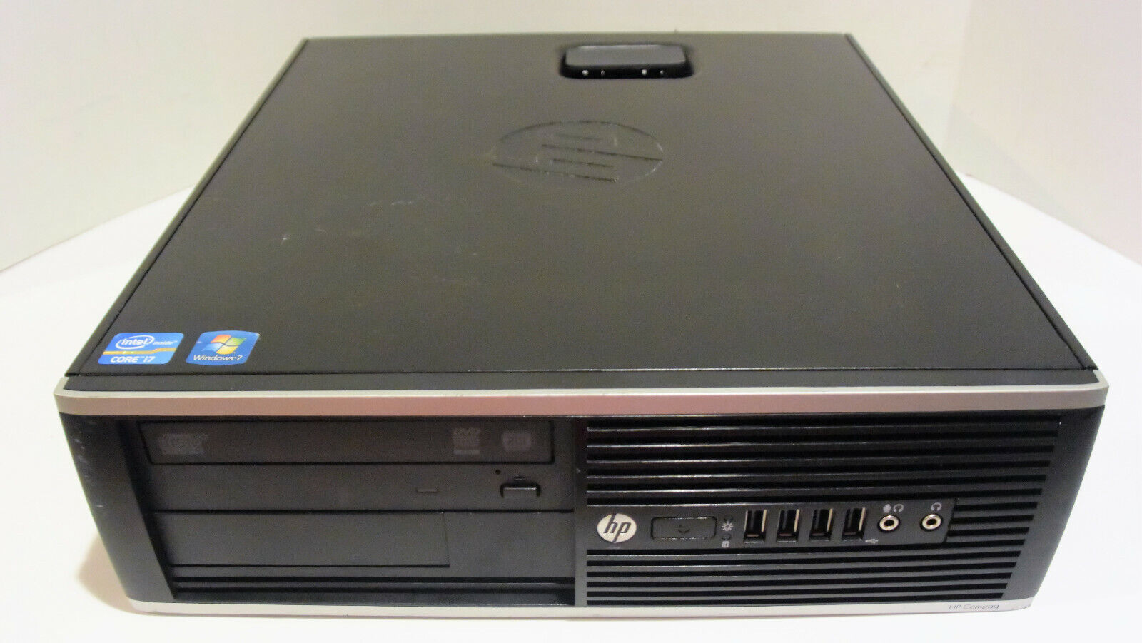 HP Compaq 6200 Pro SFF (Intel Core i7 2nd Gen 3.4GHz 4GB 500G Win 10) Desktop PC