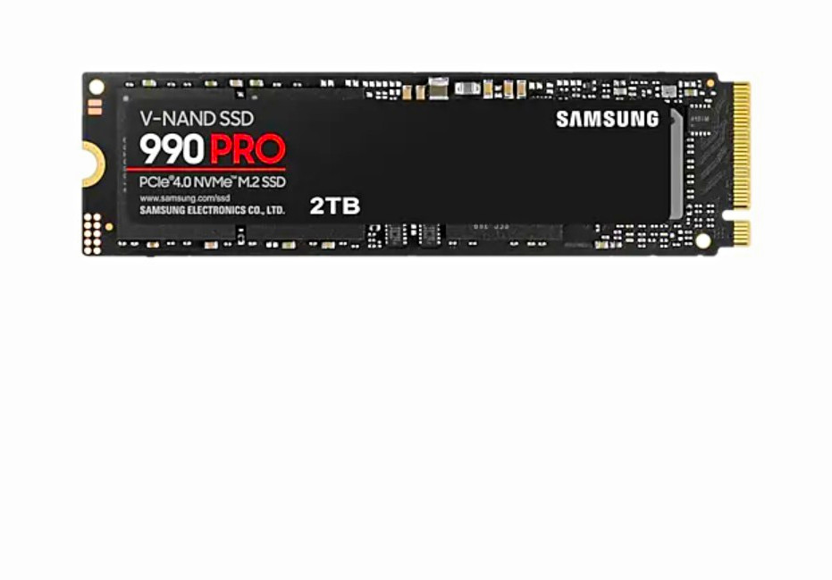 Samsung 990 PRO 2TB PCIe 4.0 NVMe M.2 Internal Solid State Drive Black