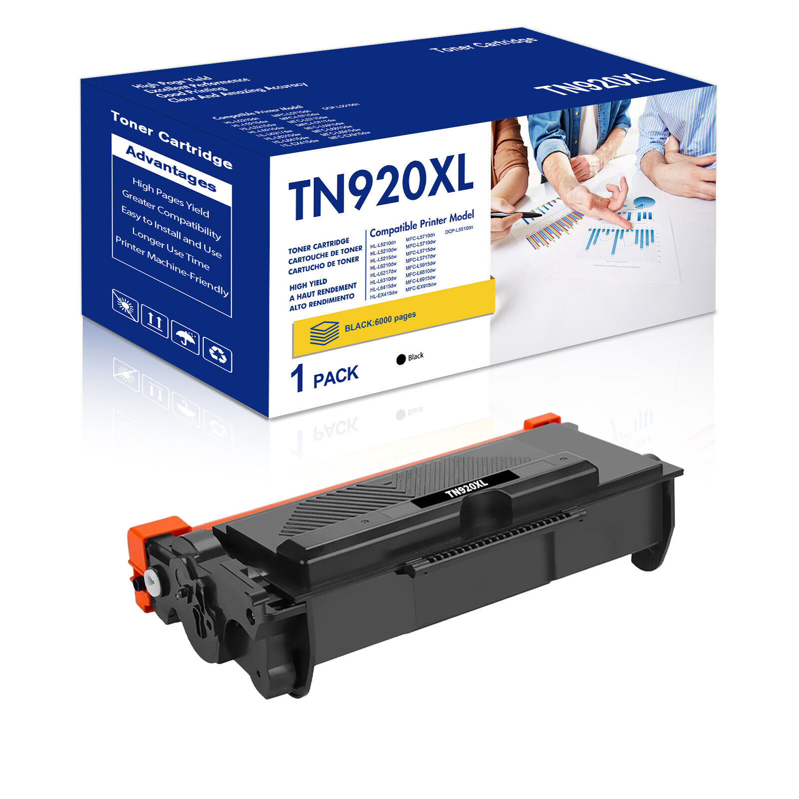 High Quality TN920XL TN920 Toner Cartridge for Brother MFC-L5915DW HL-EX415DW