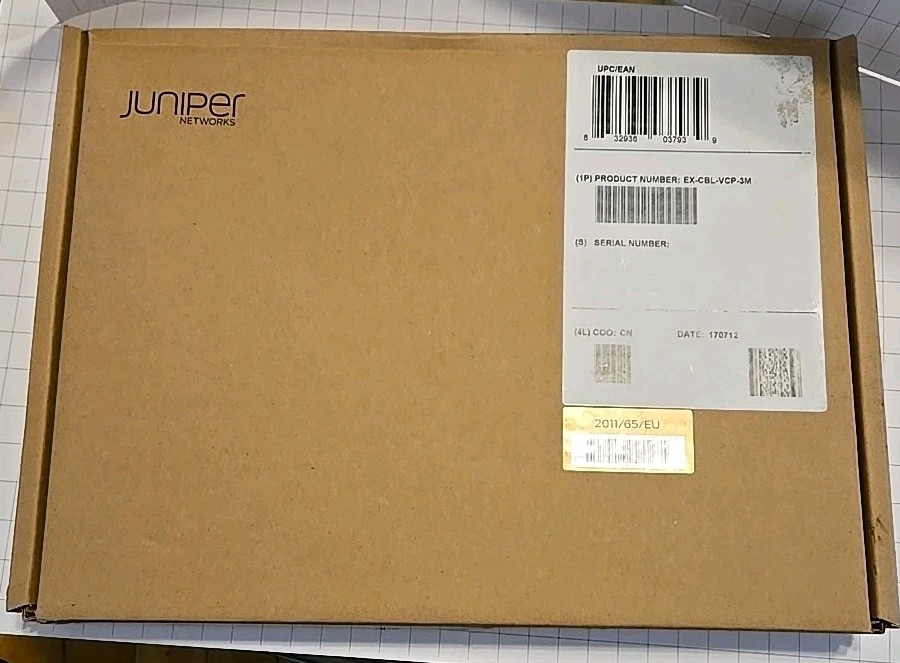 Juniper Molex EX-CBL-VCP-3M 3M 119" Virtual Chassis Port Cable