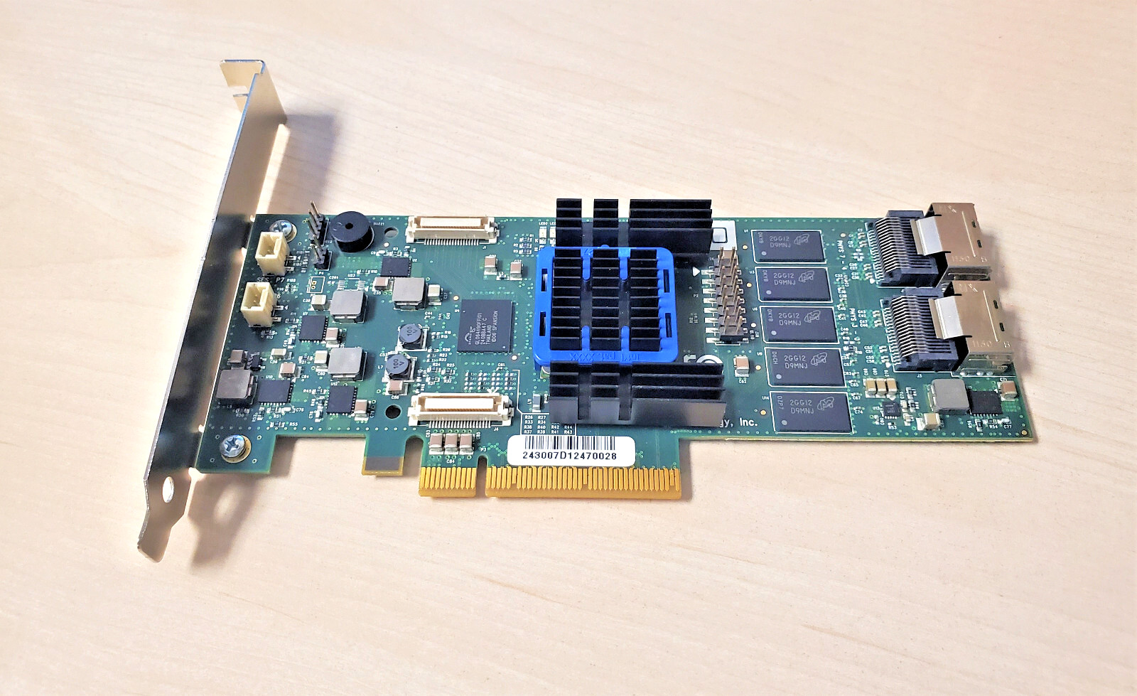 Atto Express SAS R608 8 Port Internal 6Gb SAS SATA RAID Adapter