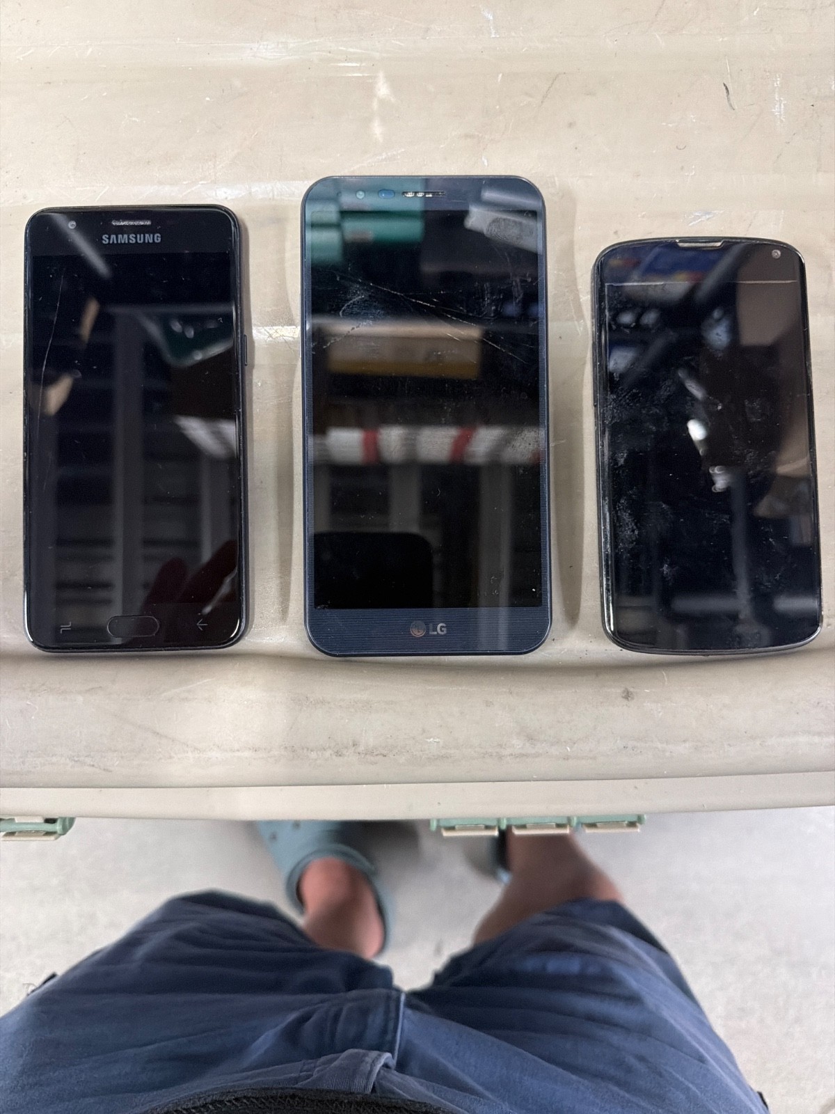 Android phone misc lot of 3 AS-IS