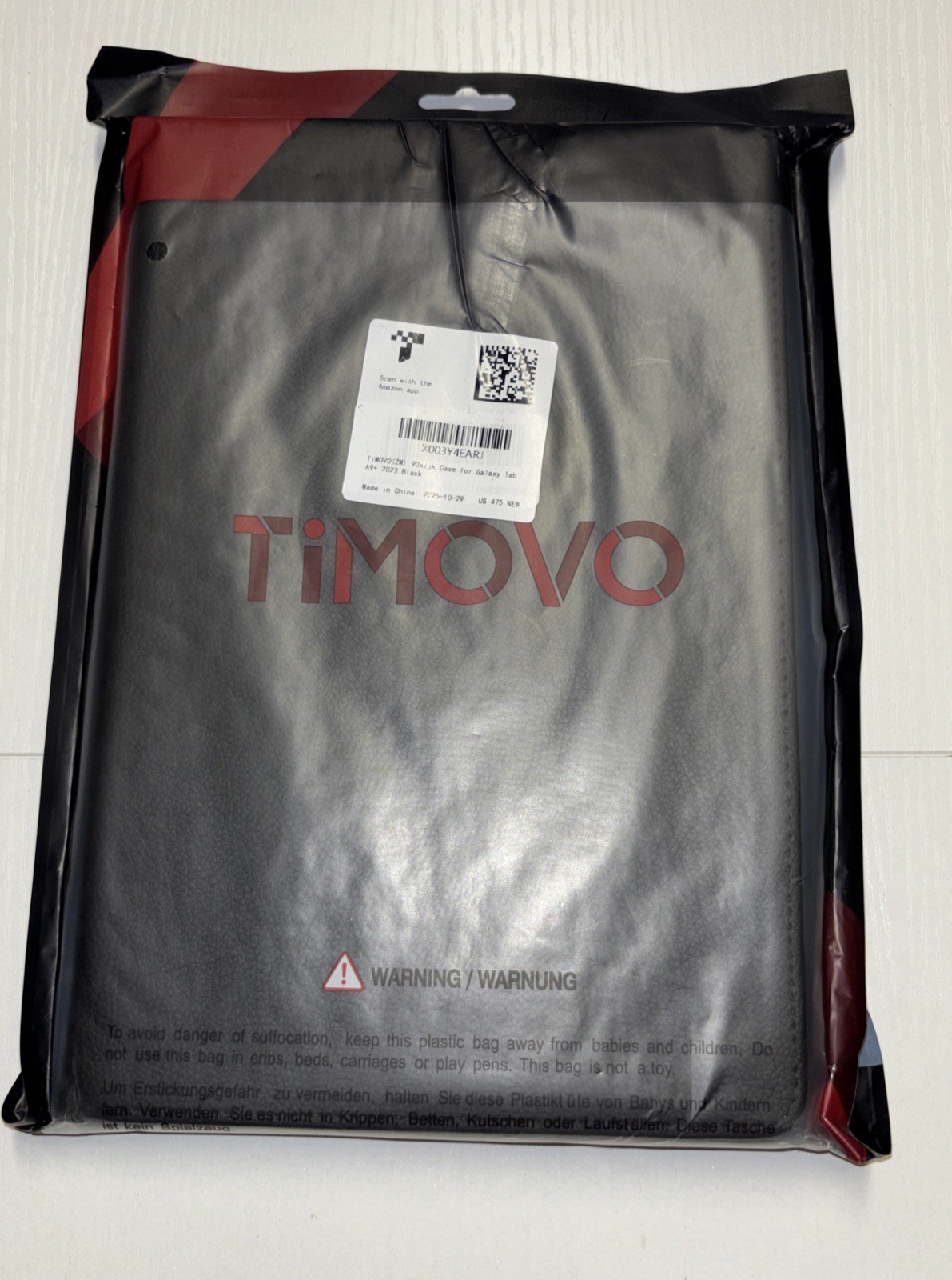TiMOVO 360 Swivel Case for Samsung Galaxy Tab Folio Cover - Black