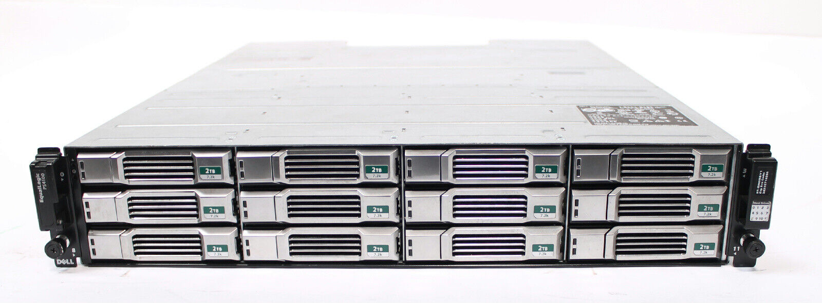 Dell Equallogic PS4100 ISCSI SAN Storage 12x 2TB 7.2K SAS 3.5