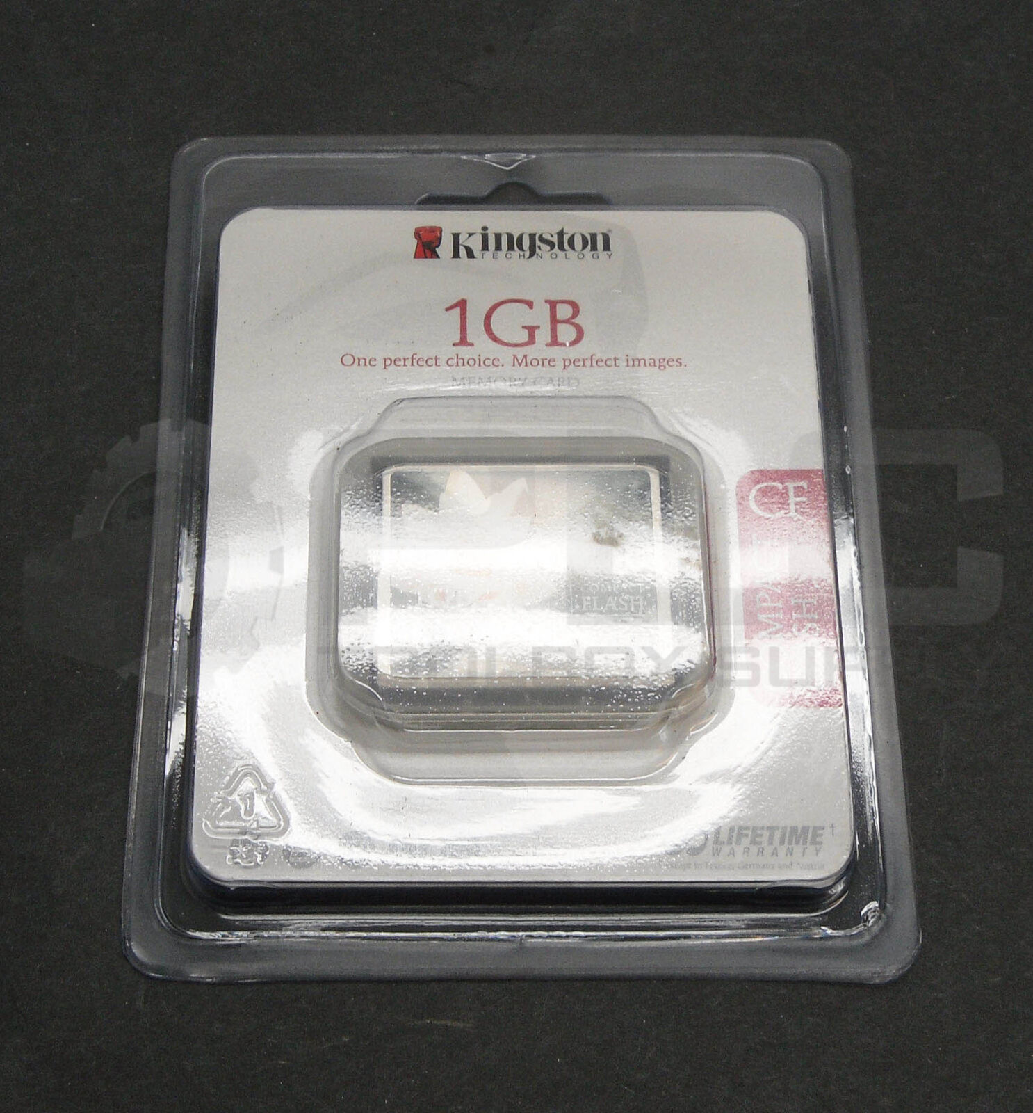 SEALED NEW KINGSTON CF/1GB 1GB COMPACT FLASH MEMORY CARD