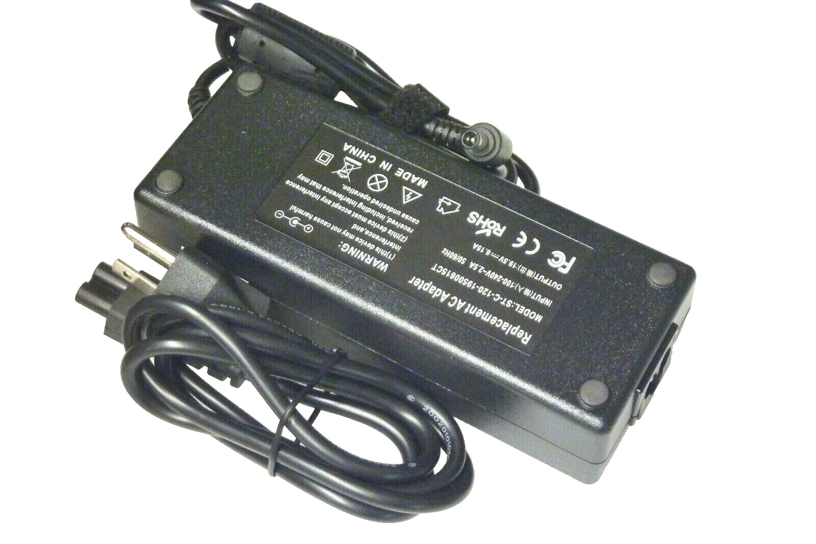 For LG UltraGear 34GN850-B UltraWide Monitor AC Adapter Charger Power Cable Cord