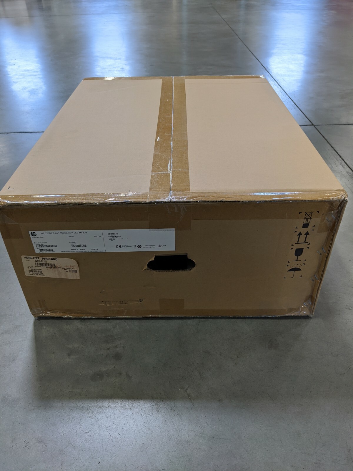 NEW JC073B HP A12500 8-PORT 10-GBE XFP LEB Module JC073A JC073-61101 JC073-61201