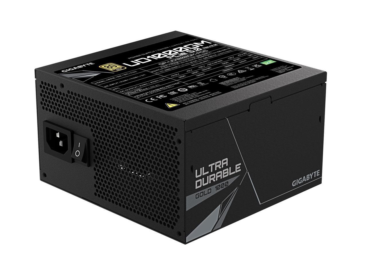 GIGABYTE PG5 Rev2.0 1000W 80+ Gold ATX  Fully Modular Power Supply PSU PCIe5.0