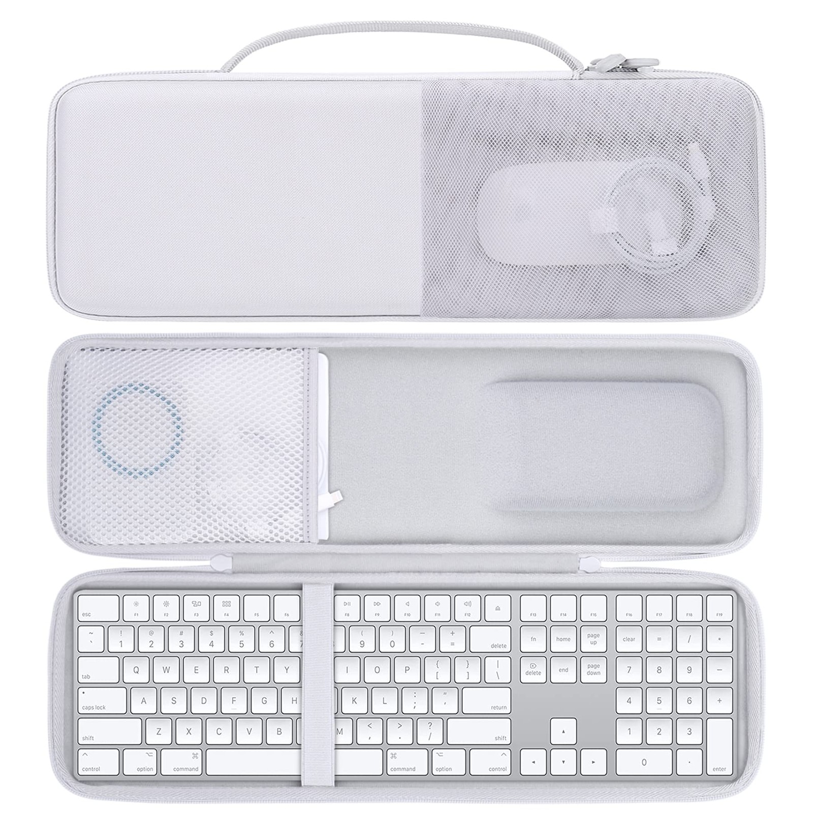 Aenllosi Hard Case for Apple Magic Numeric Keyboard Mouse