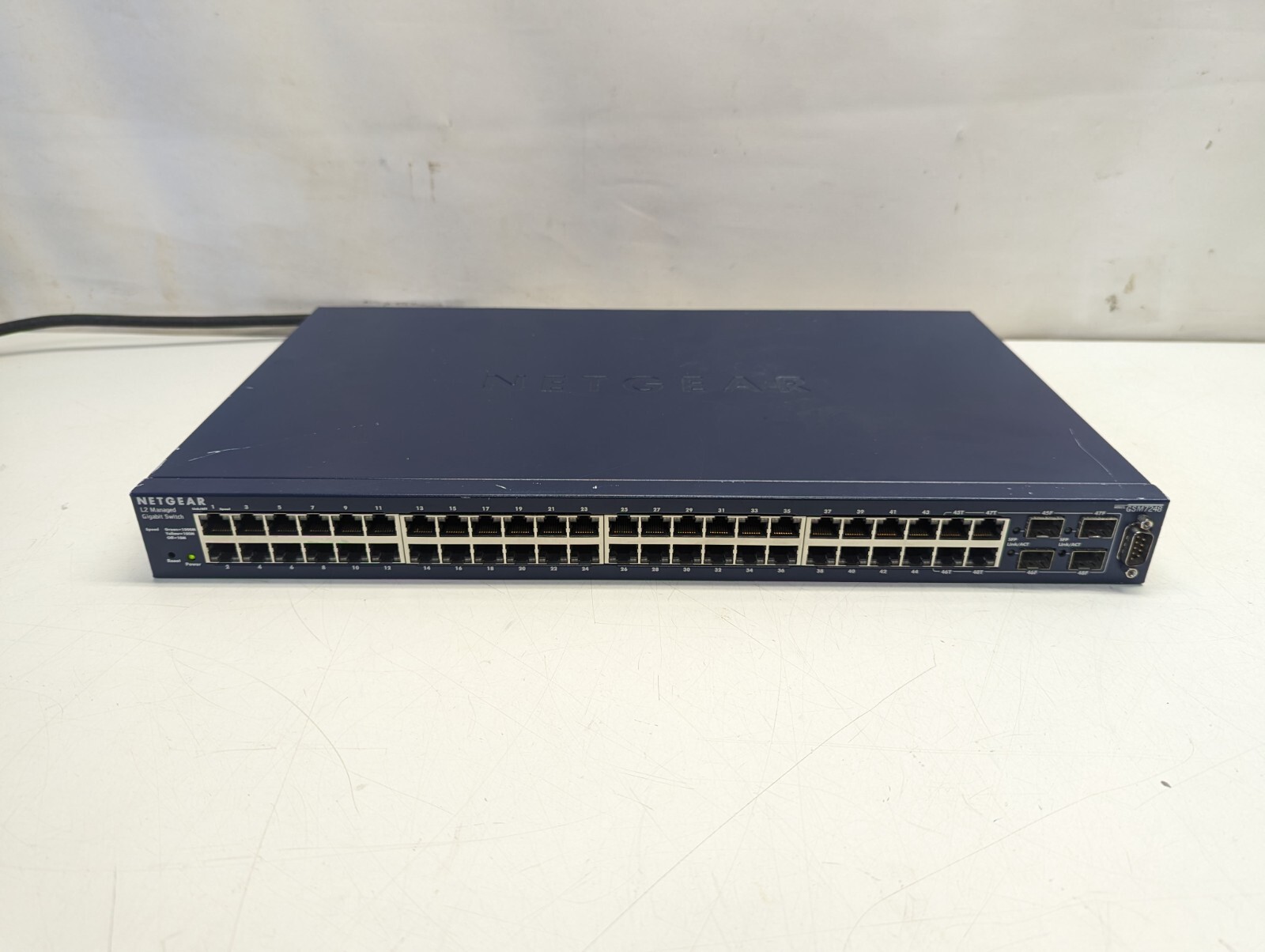 NetGear (GSM7248) ProSafe 48 Port Gigabit Ethernet L2 Managed Switch