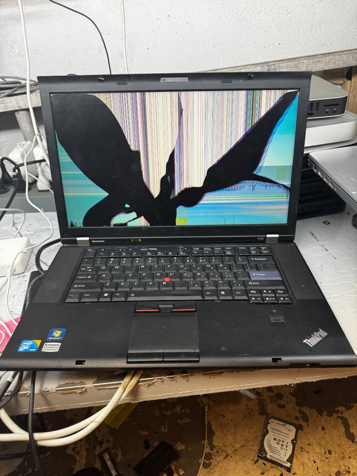 LENOVO THINKPAD T510 Core I5 Laptop For Parts/Repair #6263