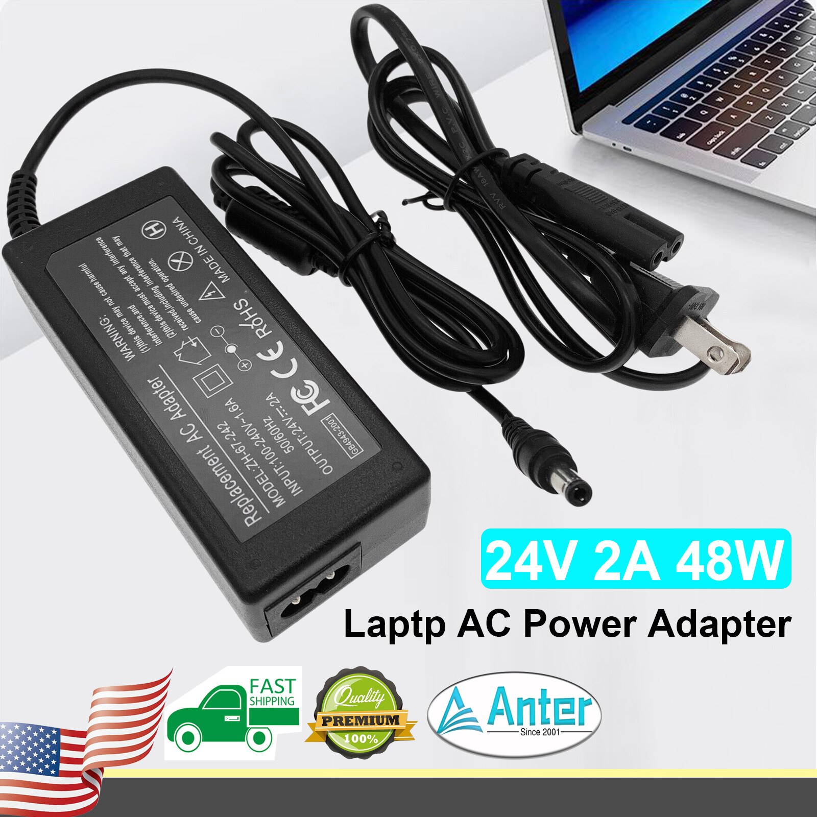 24V AC DC Charger For Hyperice Hypervolt HPI5300000100 53000 001-00 4200003800