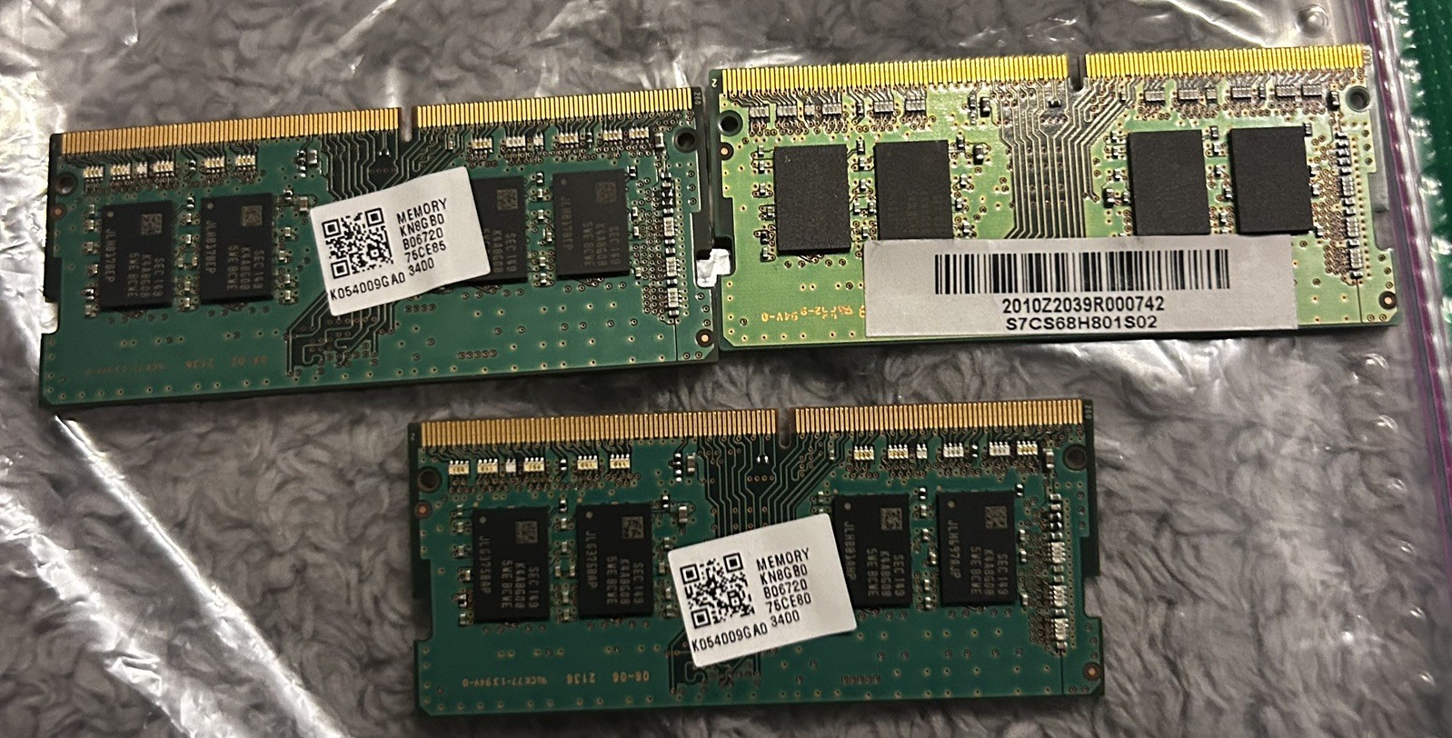 24GB (8x3) Samsung DDR4 3200MHz RAM Upgrade Kit - Tested, Used, & Working.