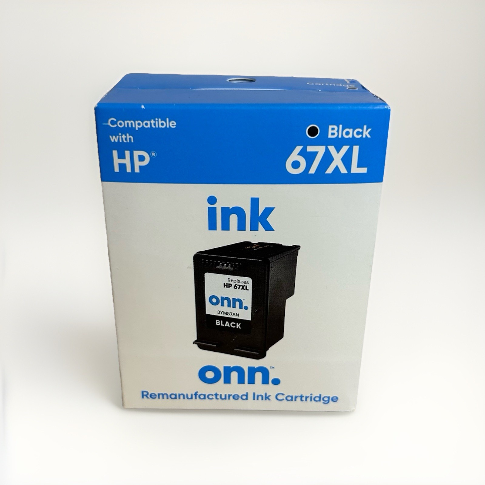 New Sealed Onn 67XL Black Printer High Yield Ink Cartridge For HP Exp 06/26