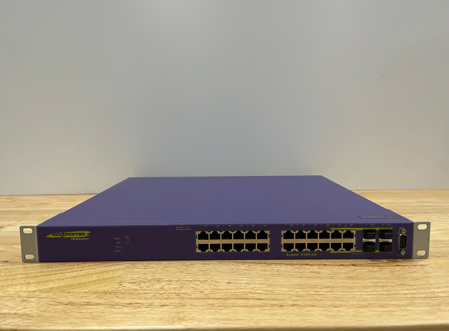 Extreme Networks Summit X350-24T 24-Port SFP 1Gbps RJ45 Ethernet Network Switch