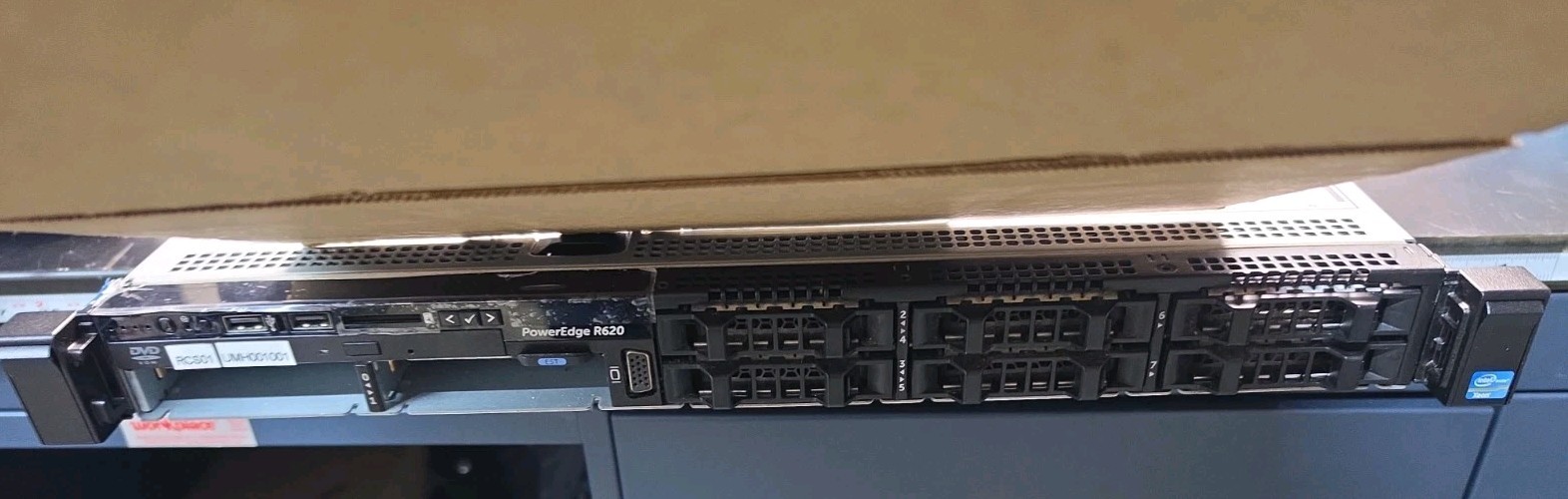 Dell PowerEdge R620 6x 2.5" 1U Server 2x Quad-Core E5-2670v2 2.5GHz 16gb Ram