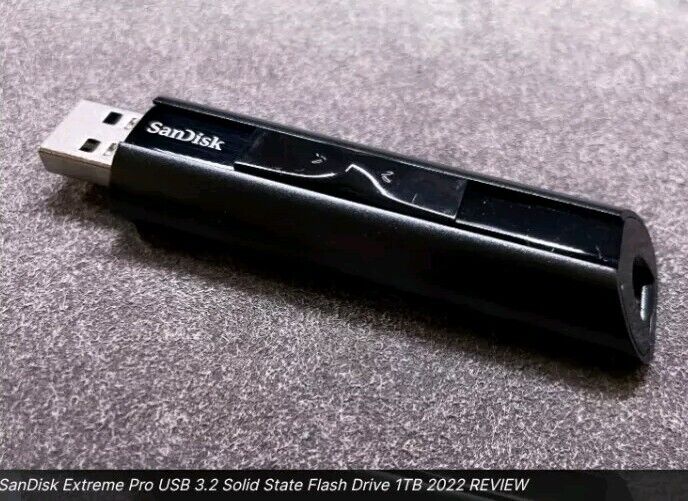 SanDisk 1TB Extreme Pro USB 3.2 Gen1 Flash Drive Super Fast SSD Speed 420MB Read