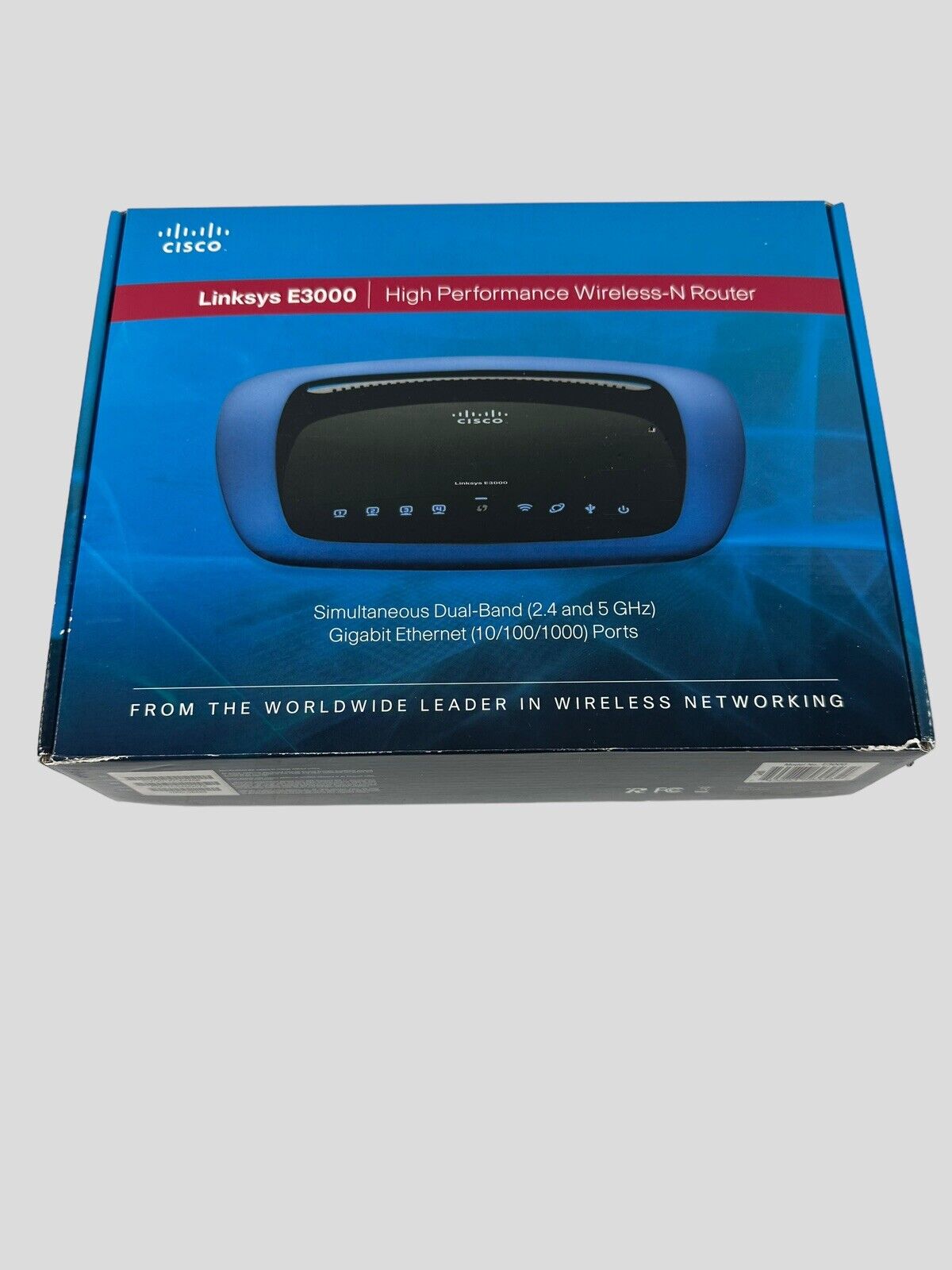 CISCO Linksys E3000 High Performance Wireless-N Dual-Band Router 2.4 & 5 GHz
