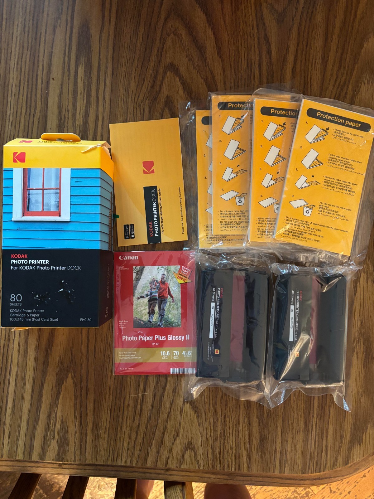KODAK Dock Plus & Photo Printer Cartridge PHC-80 – 80 Pack 