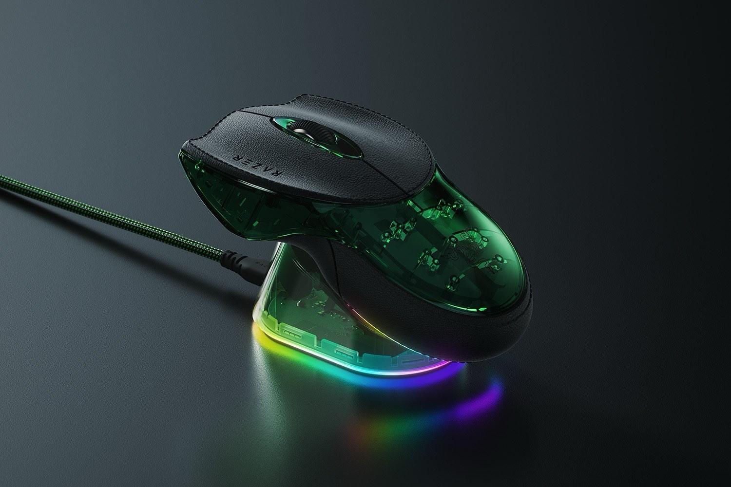 IN HAND - RAZER BOOMSLANG MOUSE 20TH ANNIVERSARY EDITION 1337