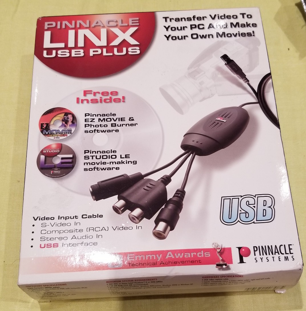 Pinnacle Systems LINX USB PLUS 