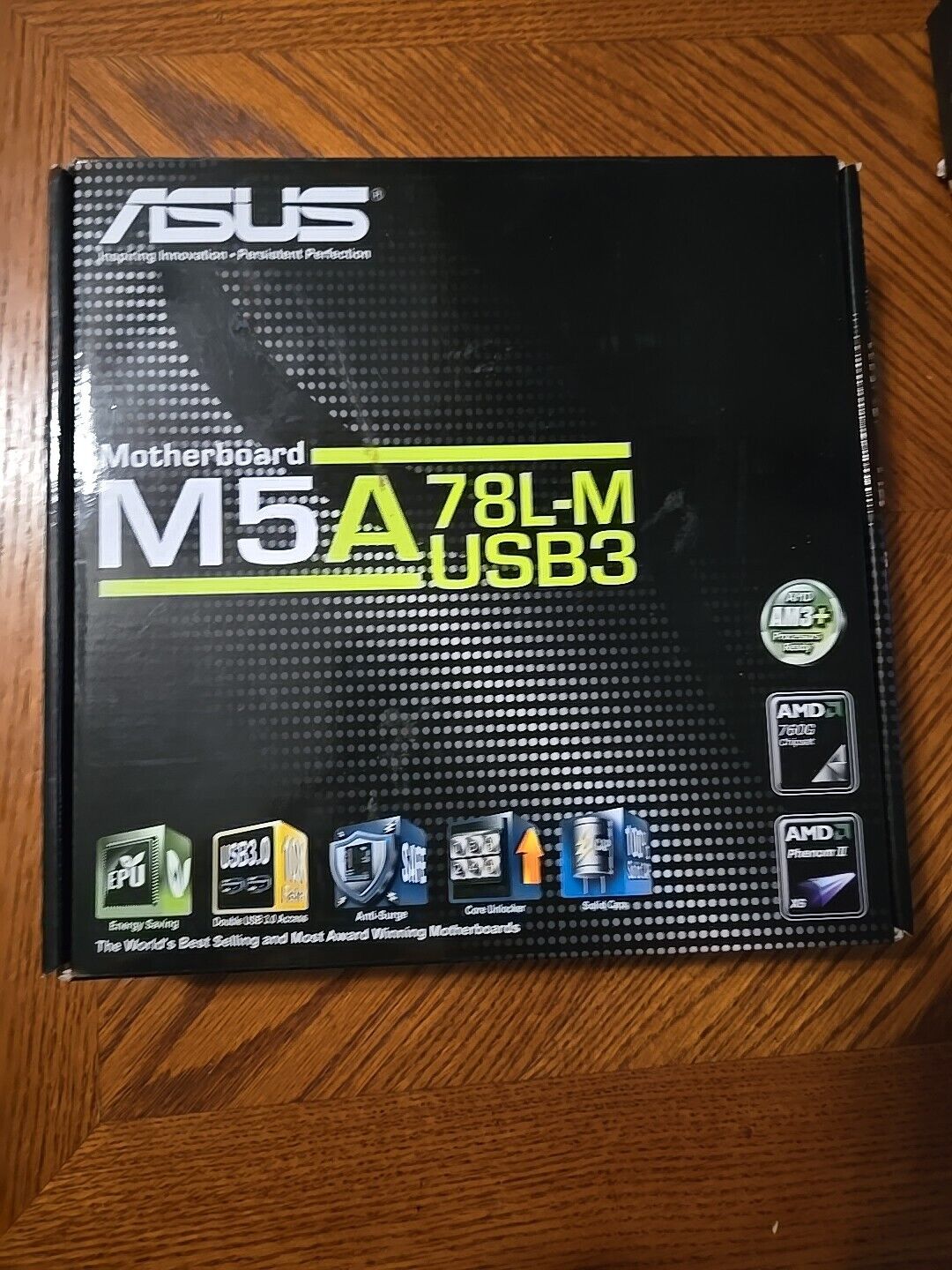 ASUS M5A78L-M PLUS/USB3 AM3, AMD Motherboard