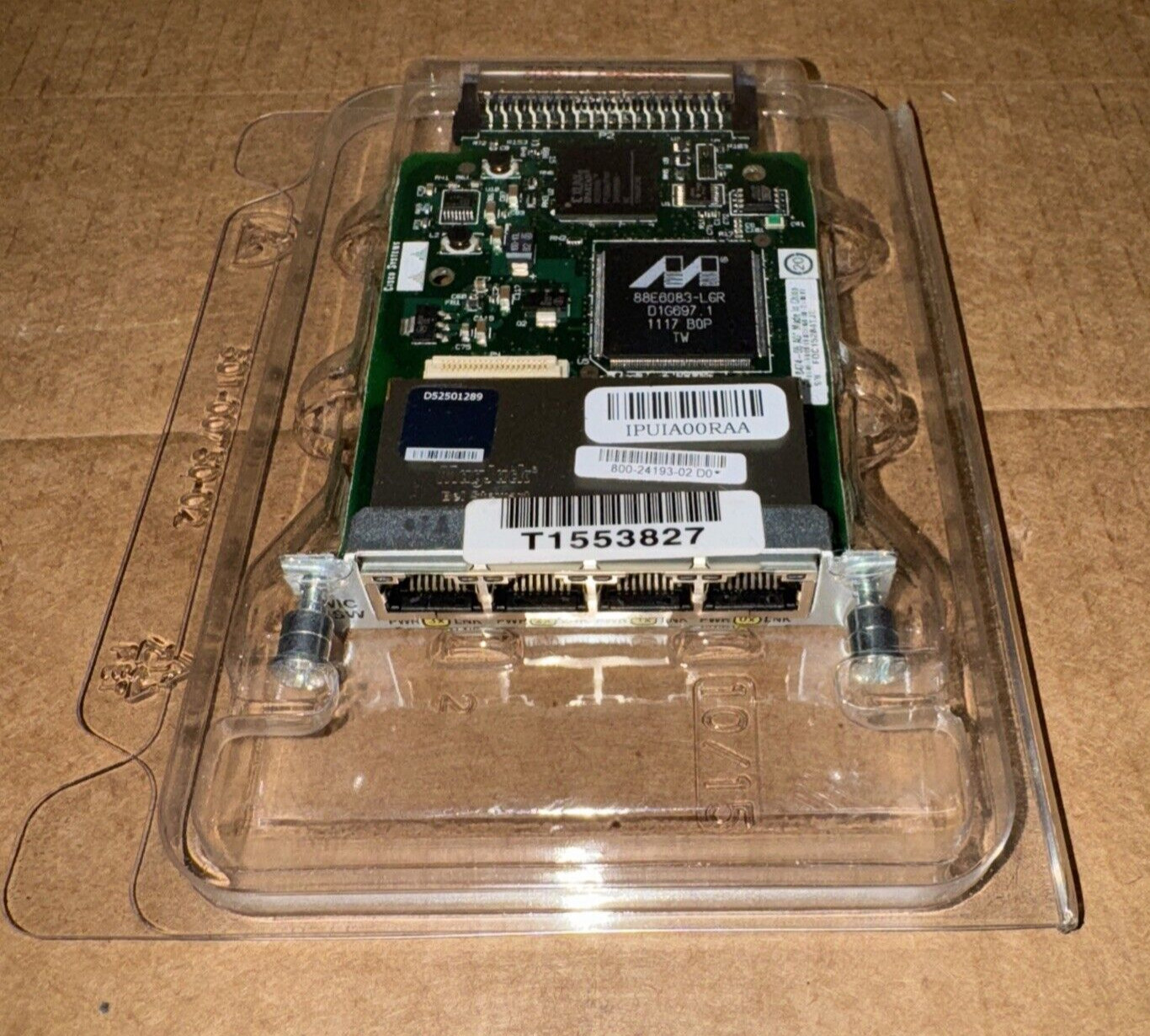 Cisco HWIC-4ESW 4-Port High-Speed WAN Interface Card RJ-45 10/100 73-8474-06
