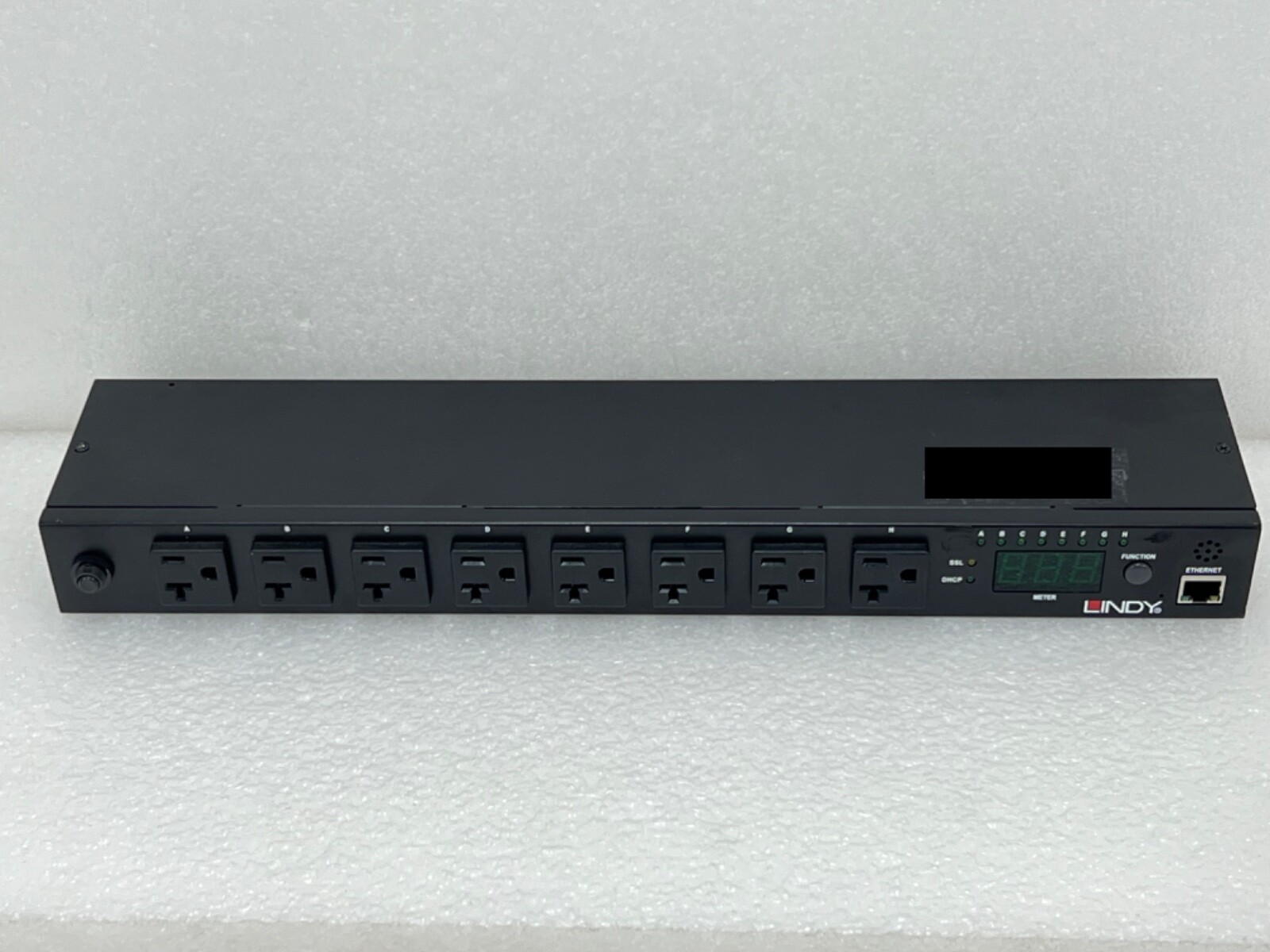 Lindy iPower Switch Classic 8 Port Industrial Switch - Black / Great Condition