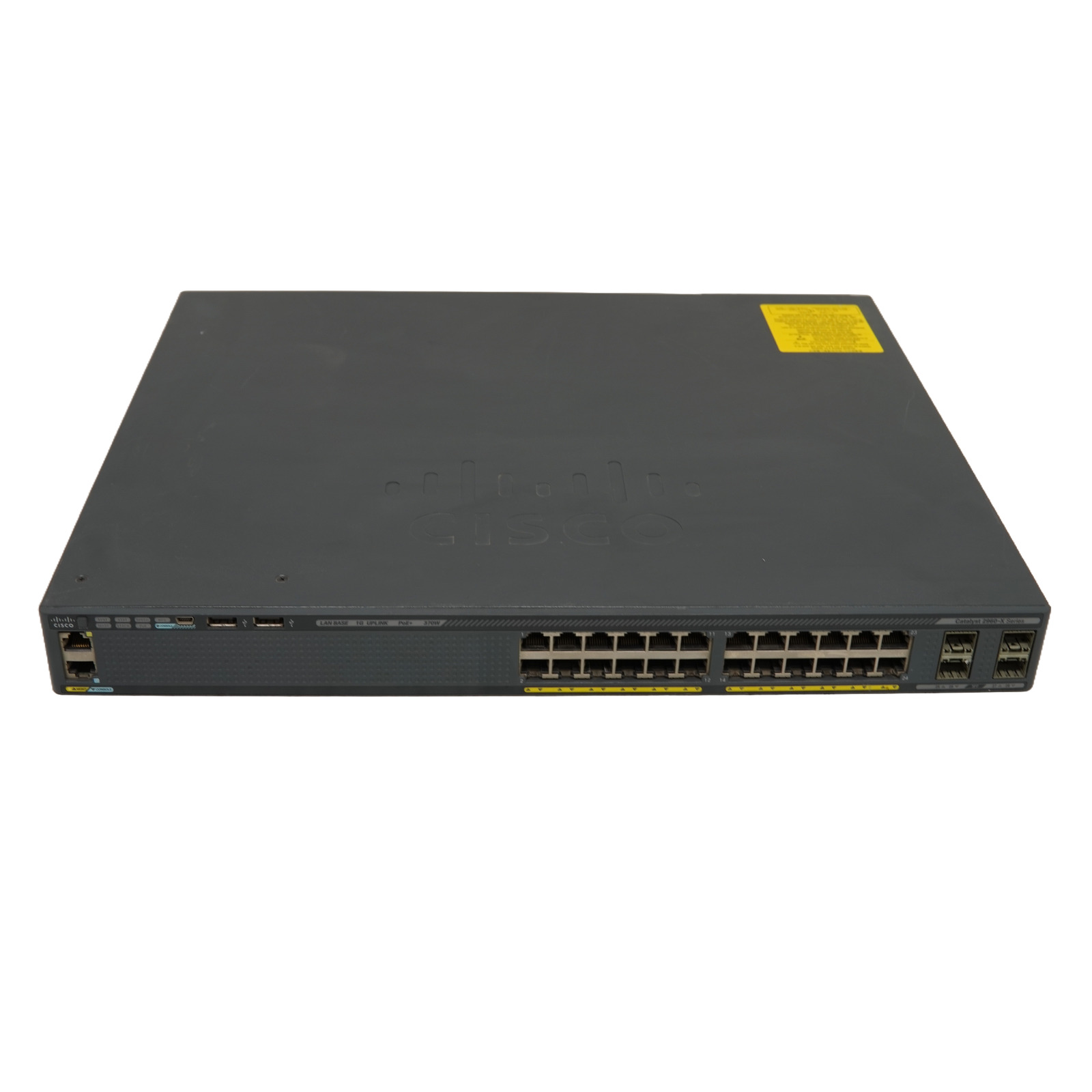 Cisco WS-C2960X-24PS-L 24-Port Gigabit Managed PoE+ Switch