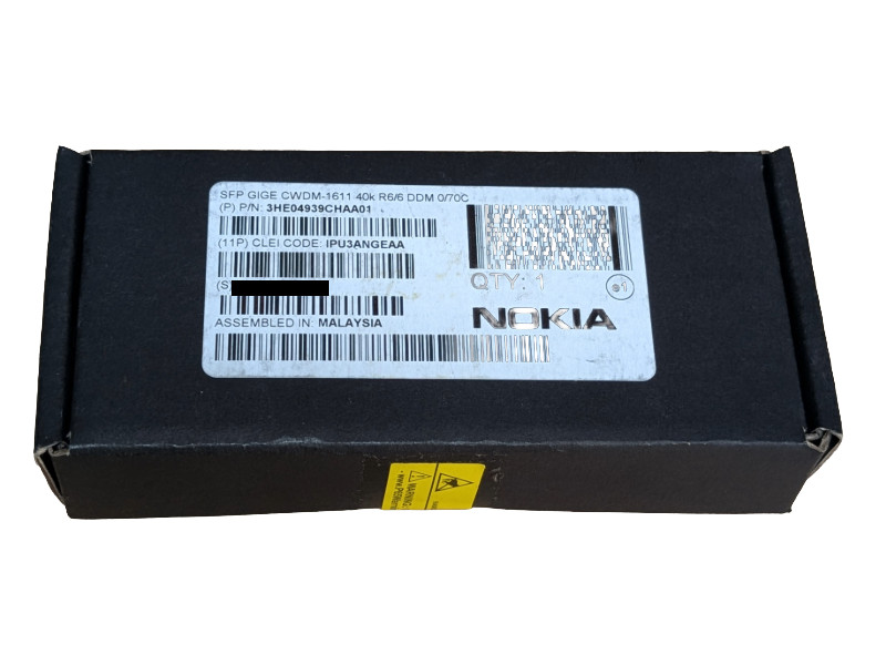 Nokia 3HE04939CH  SFP GIGE CWDM-1611 40K R6/6 DDM 0/70C