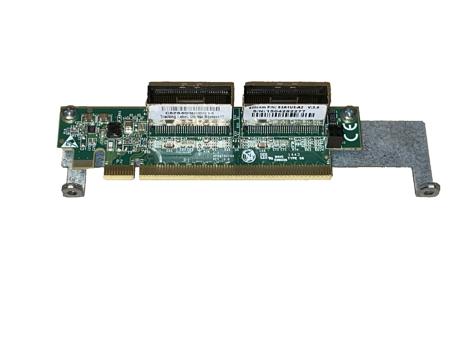 Silicom S3AIU5-A2 V:3.0 1U Backplane Gen3 for Intel S1600JP inc 2 x Cables