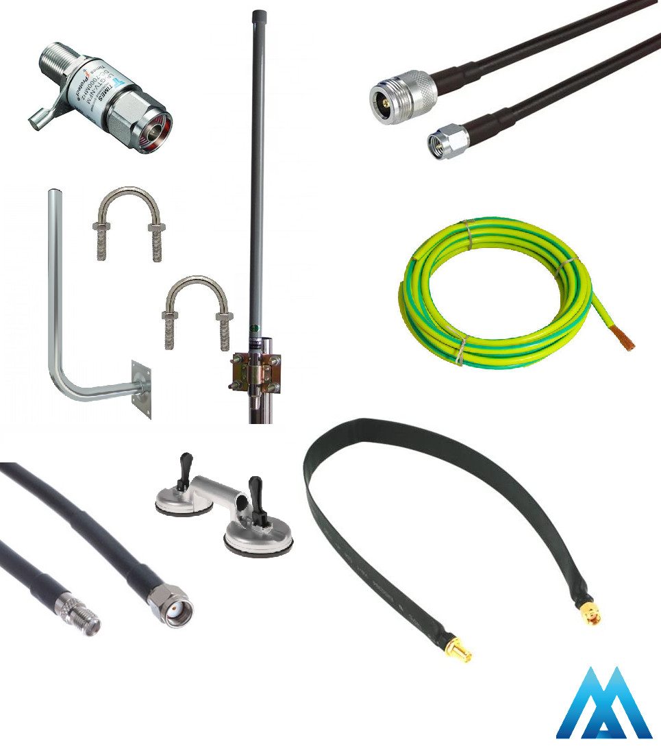 McGill Microwave Systems Helium Window Mount Kit EU868 6DBI