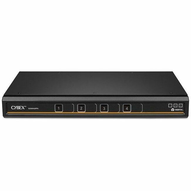 Vertiv Avocent Cybex SCKM100 Secure Desktop KVM Switch, 4 Port, Dedicated