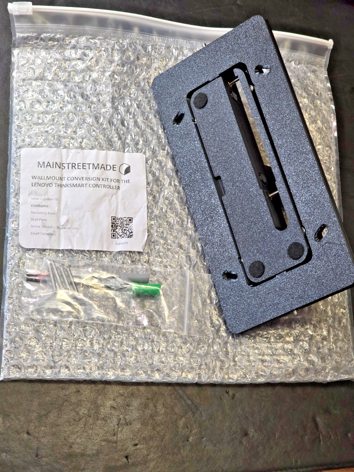 Wallmount Conversion Kit for the Lenovo ThinkSmart Controller MSM-LVO-WM-TSC