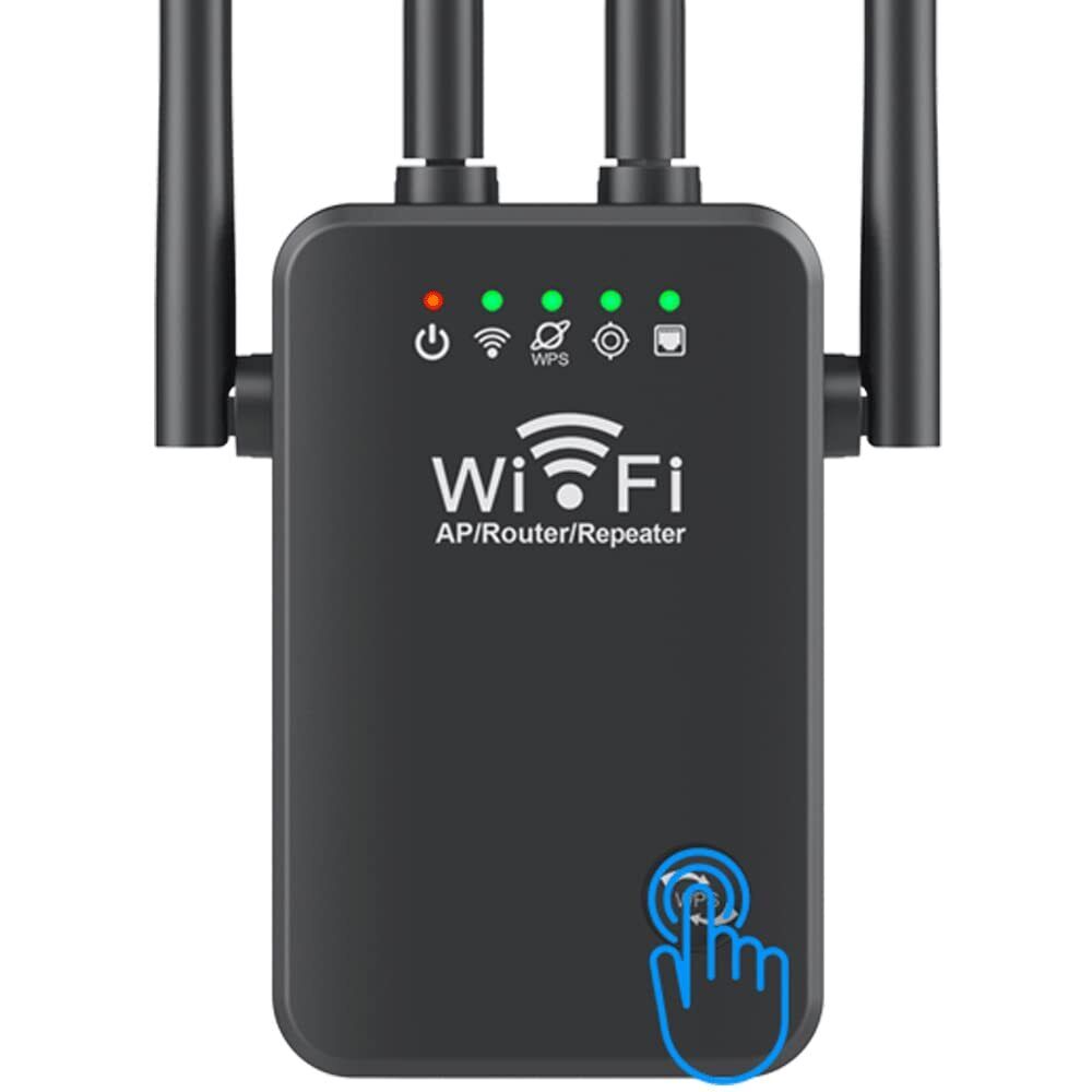 2023 WiFi Extender Signal Booster Long Range up to 9985sq.ft and 50+ Devices, In