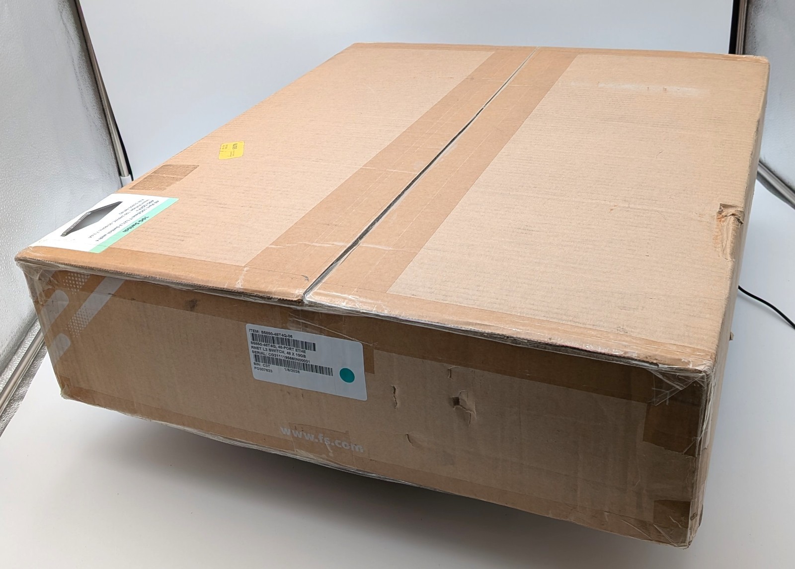 FS S5850-48T4Q 48-Port 10GBASE‑T + 4x40G QSFP+ Switch – New Open Box