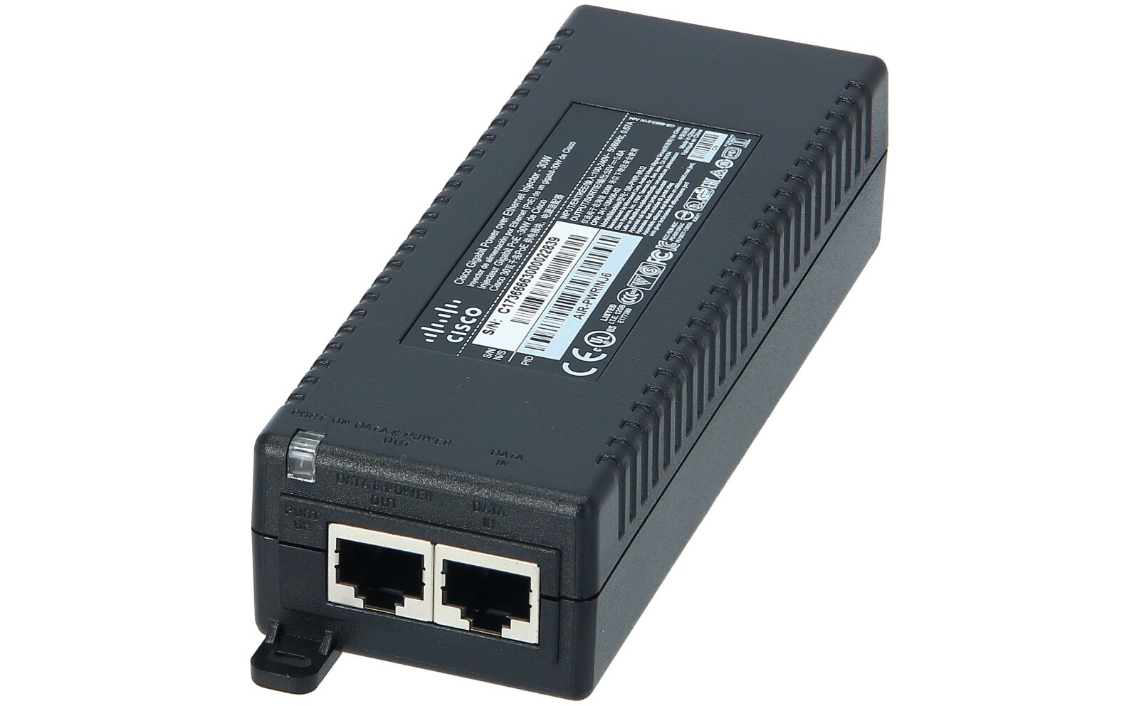 Cisco Catalyst 9124AX Series C9124AXE-ROW Access Point 30W 802.3at POE Injector