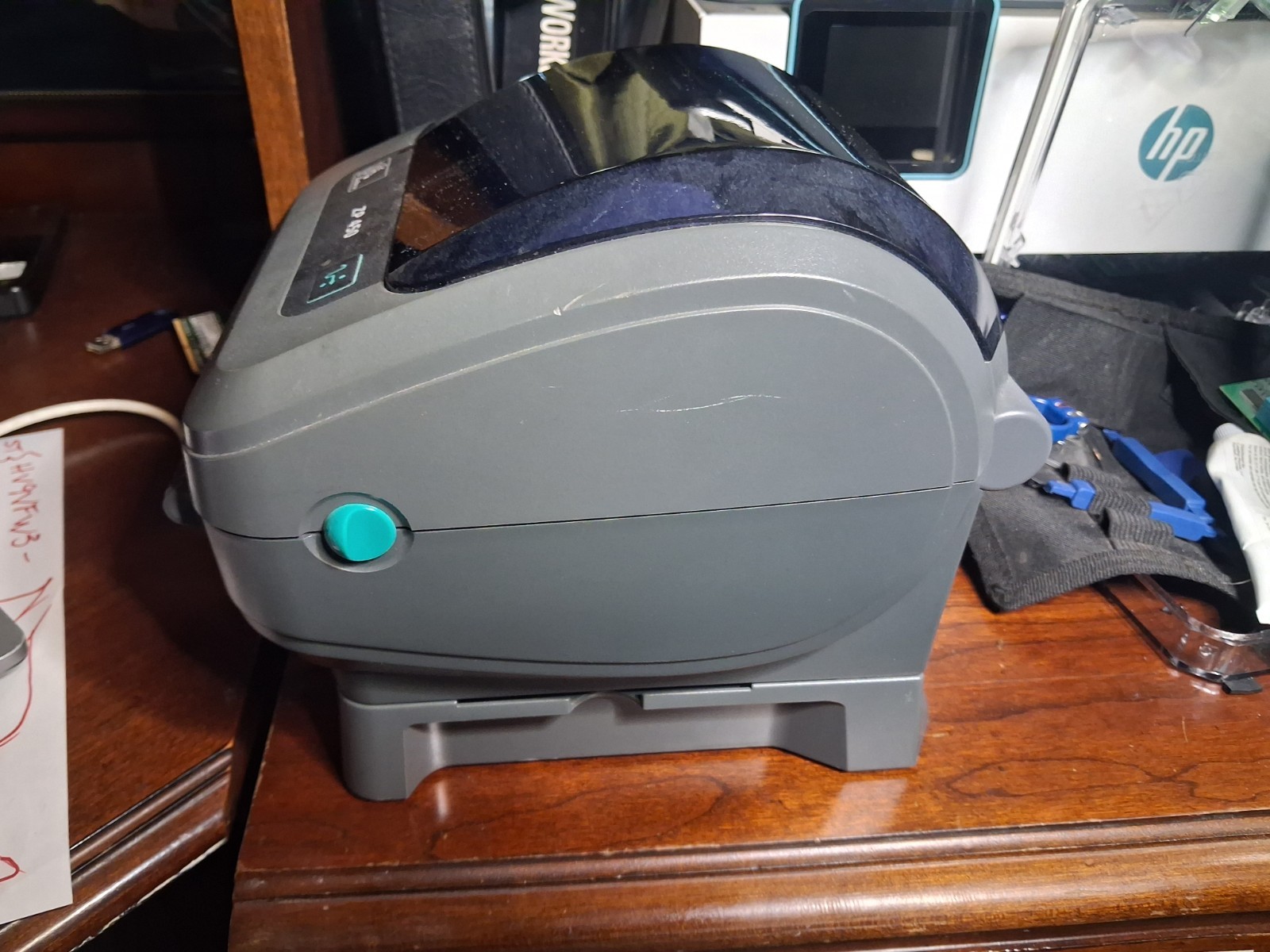 Zebra ZP 450 Parallel Direct Thermal Label Printer with Power Supply and USB