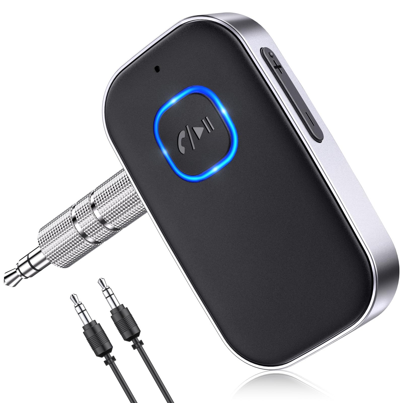 COMSOON Bluetooth Receiver for Car, Noise Cancelling 3.5mm AUX Bluetooth Car Ada
