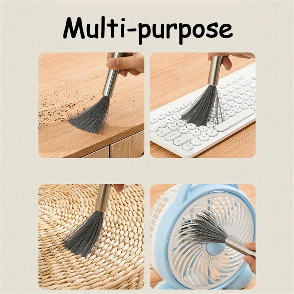 Mini Dust Cleaning Brush Keyboard Fan Vent Gap Cleaner Household Detail Tool