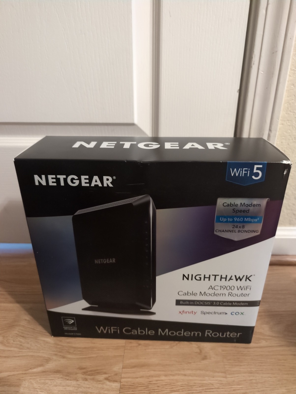 NETGEAR Nighthawk AC1900 Dual Band Cable Modem + WiFi Router (2 available)