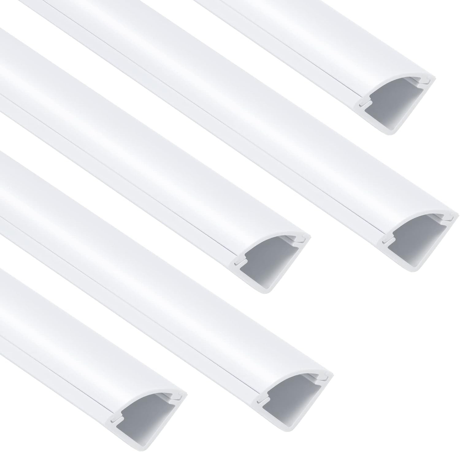85in Corner Cable Concealer, Corner Cord Hider for One Cord, Wire Covers for Cor
