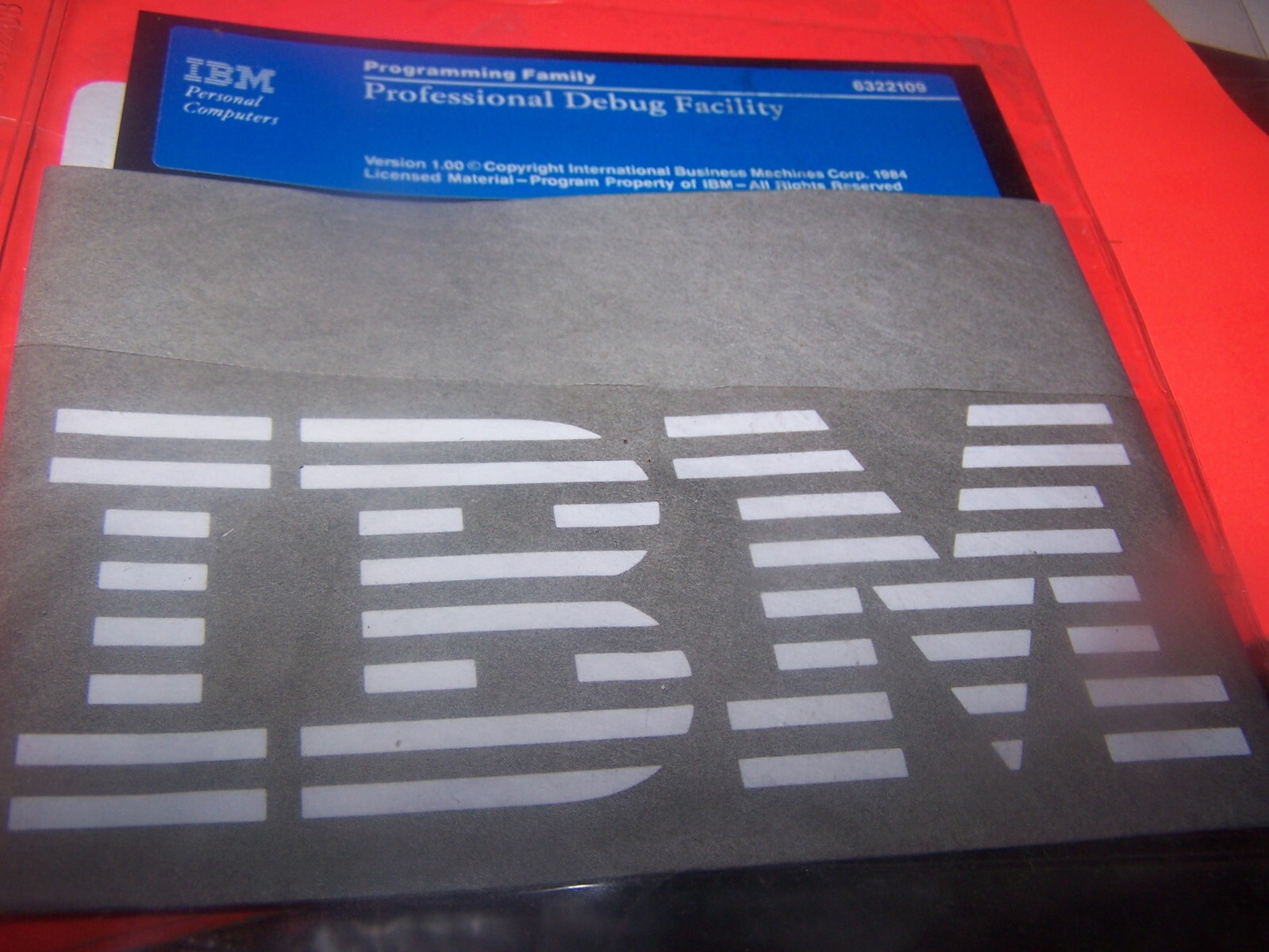 IBM Professional Debug Facility Version 1.00 Disk P/N 6322109