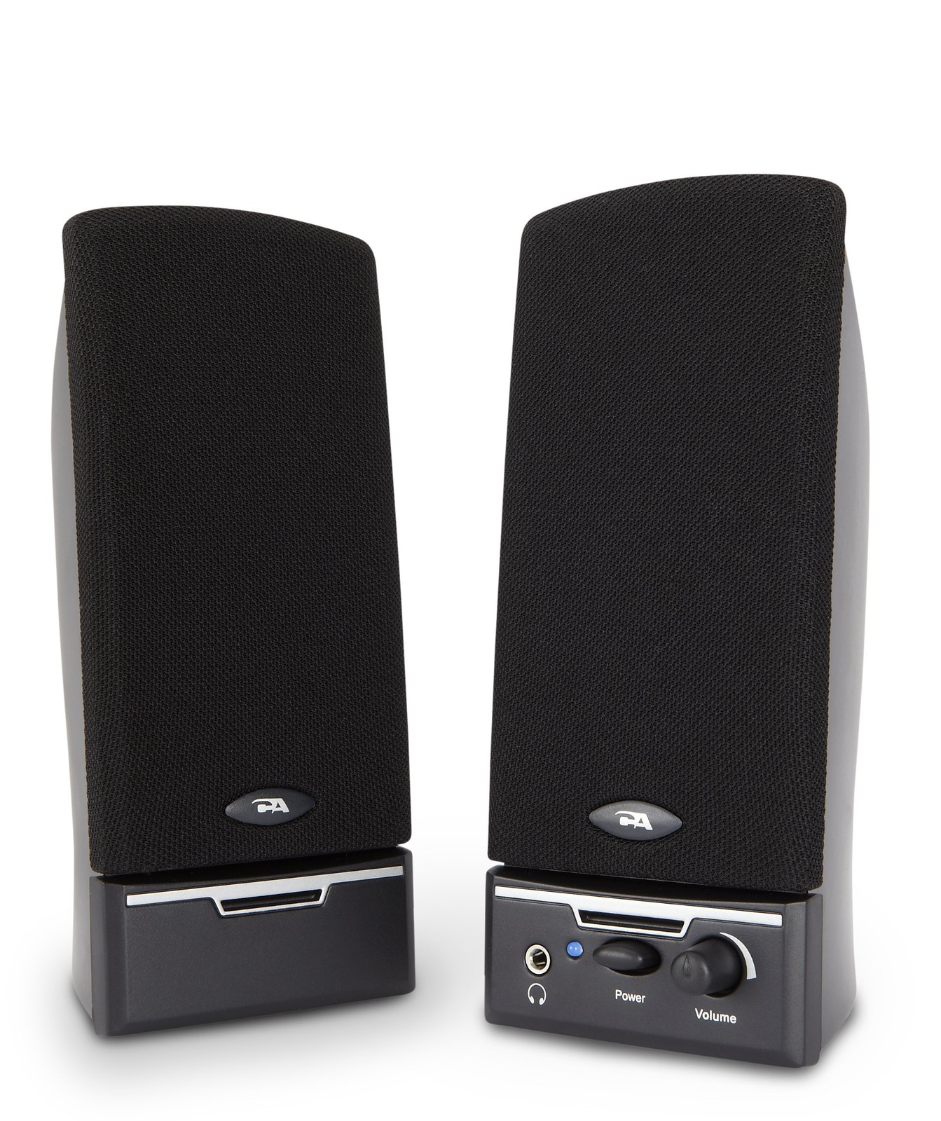 Cyber Acoustics 2.0 Amplified Speaker System Delivering Quality Audio (CA-201...