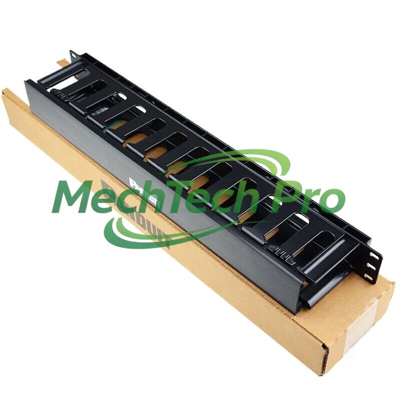 PANDUIT WMPFSE PATCHLINK HORIZONTAL CABLE MANAGER 19" FRONT ONLY 1 RU